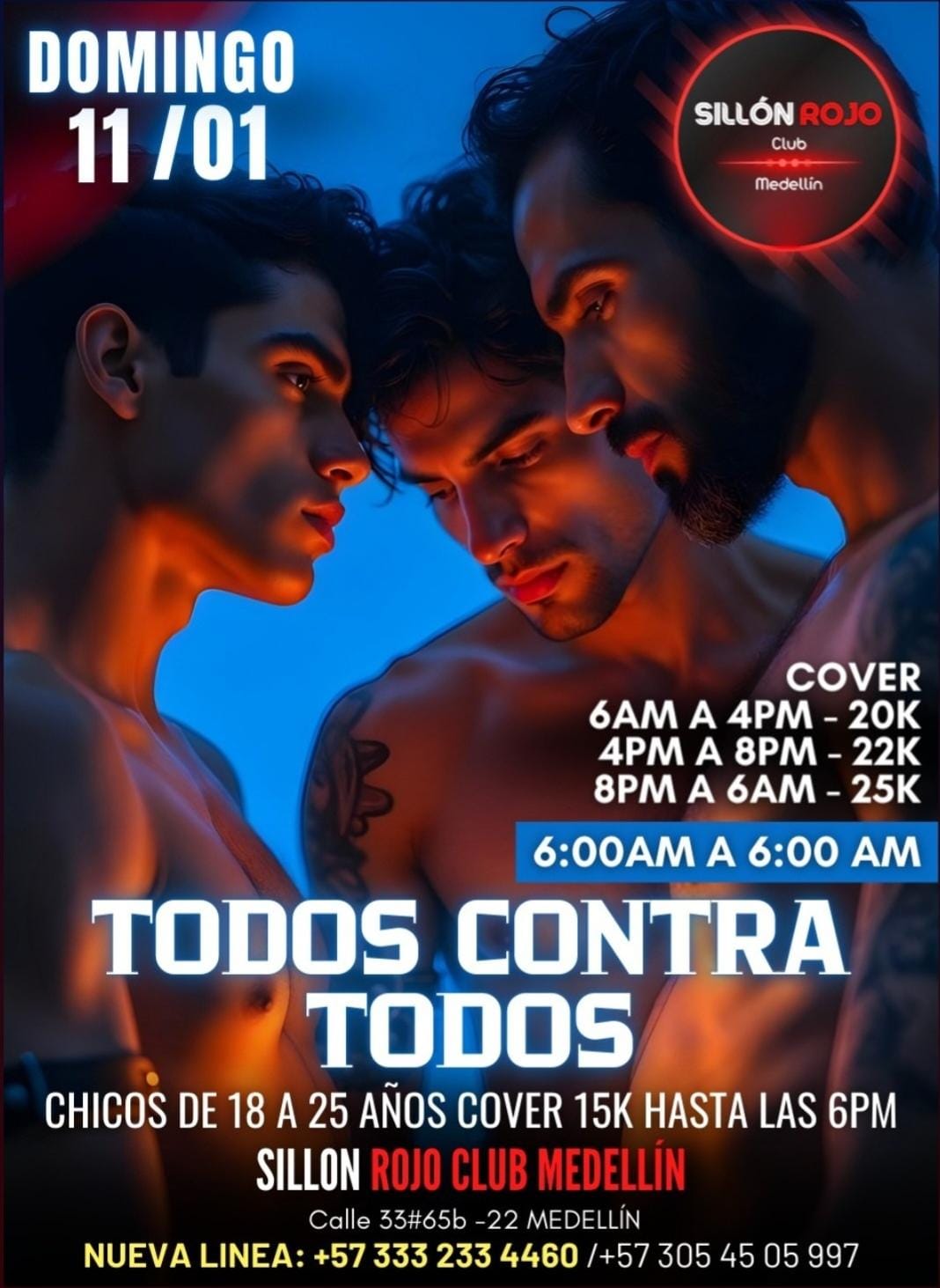 evento día sábado del sillon rojo club