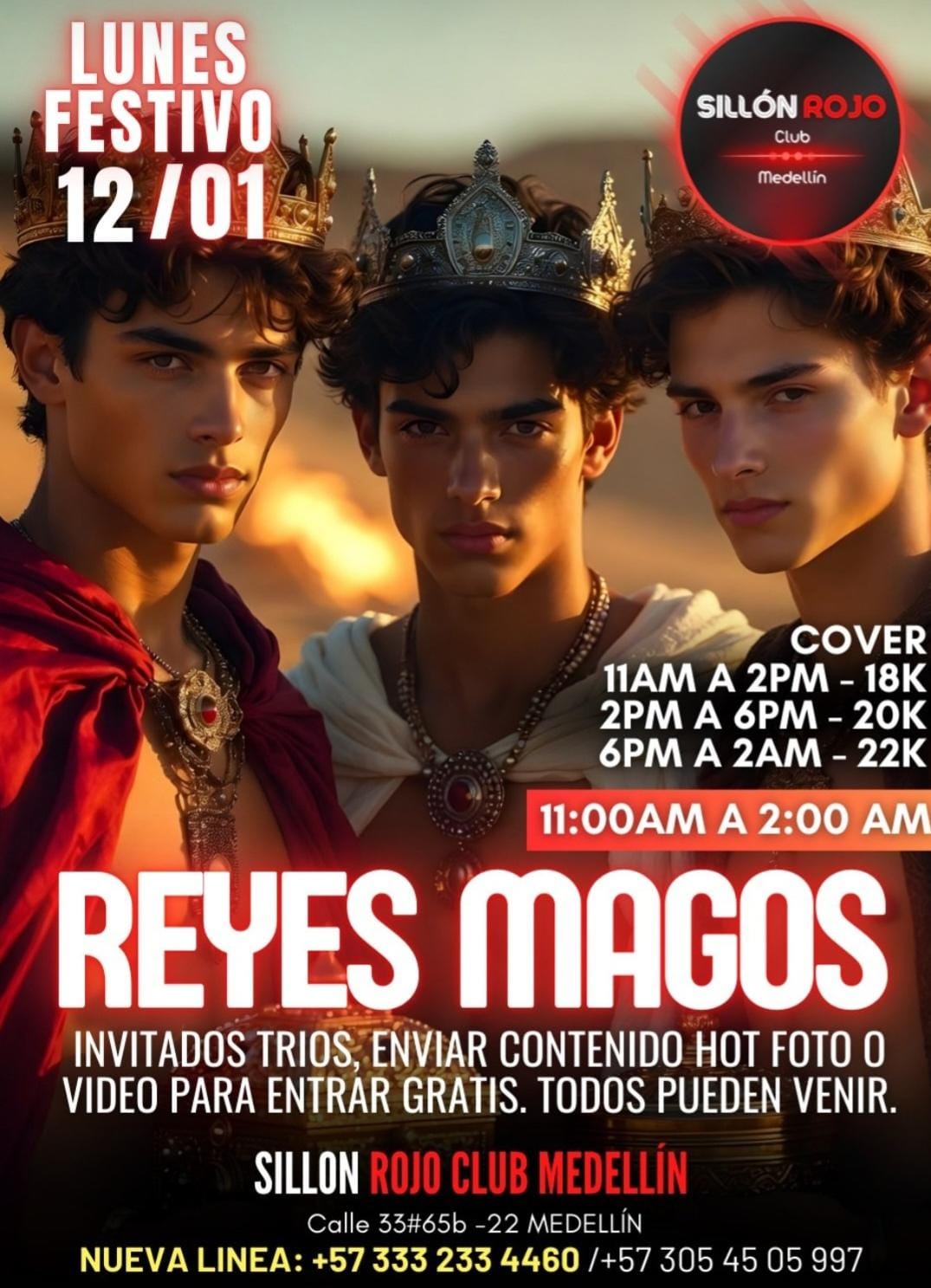 evento día viernes del sillon rojo club